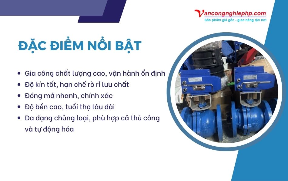 đặc điểm nổi bật van bi hàn quốc