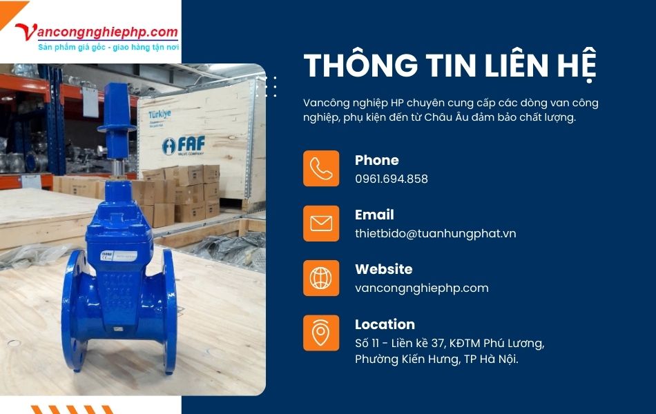 địa chỉ mua van cổng châu âu chính hãng