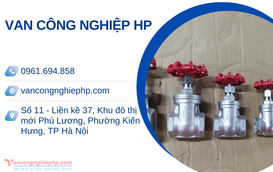 địa chỉ mua van cổng dn20 