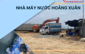 Cung cấp bướm gang Wonil và Kosaplus cho dự án nhà máy nước Hoằng Xuân