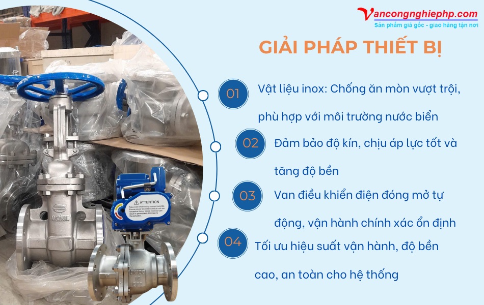 Ưu điểm nổi bật của các thiết bị, sản phẩm cung cấp cho dự án