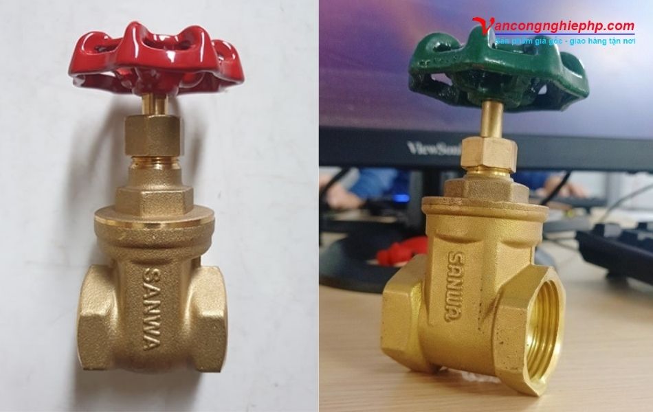 giới thiệu van cửa đồng sanwa