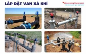 lắp đặt van xả khí
