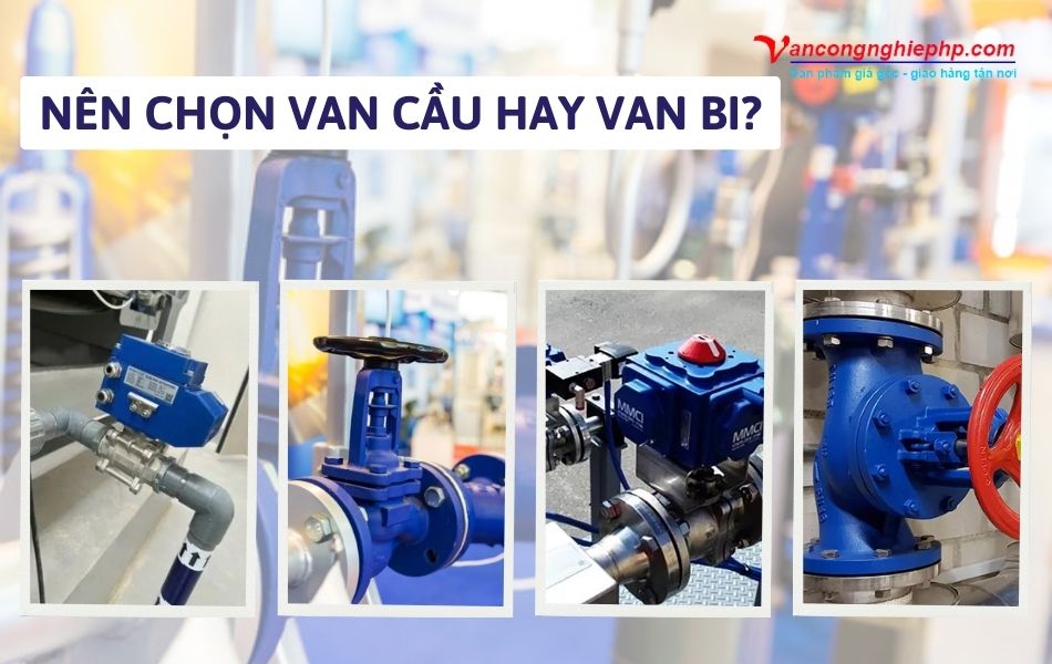 nên chọn van cầu hay van bi