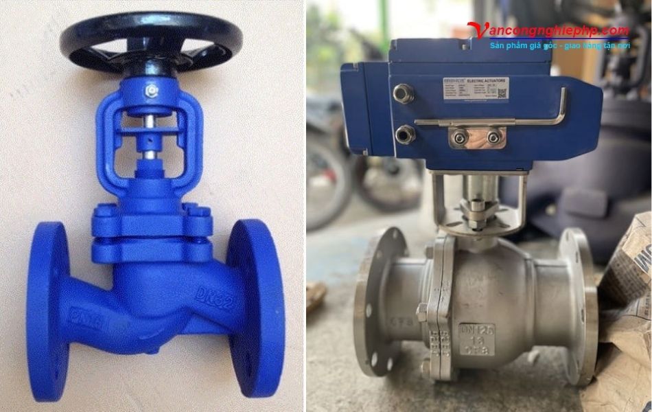 tổng quan về van cầu và van bi