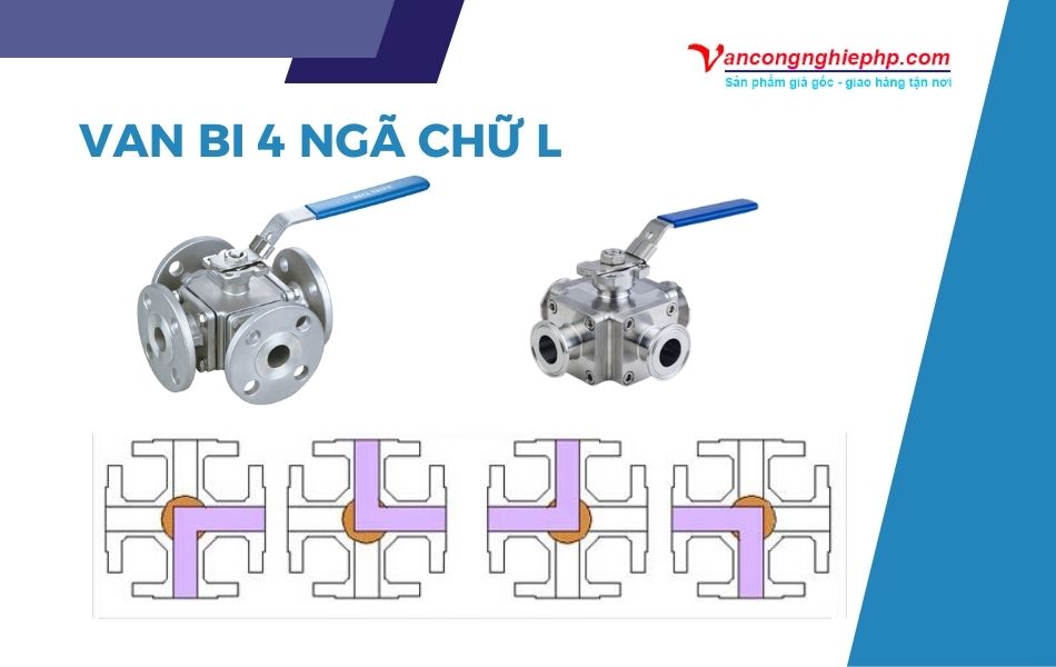 Van bi 4 ngã chữ L