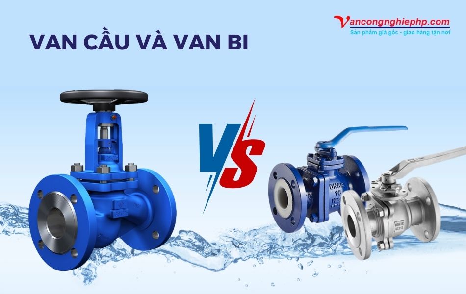 van cầu và van bi