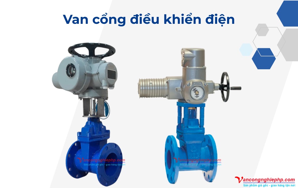 van cổng điều khiển điện