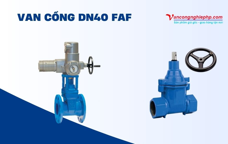 van cổng dn40 faf