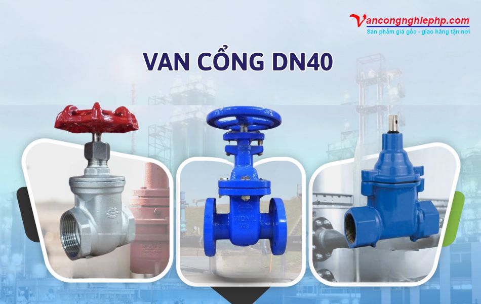 van cổng dn40