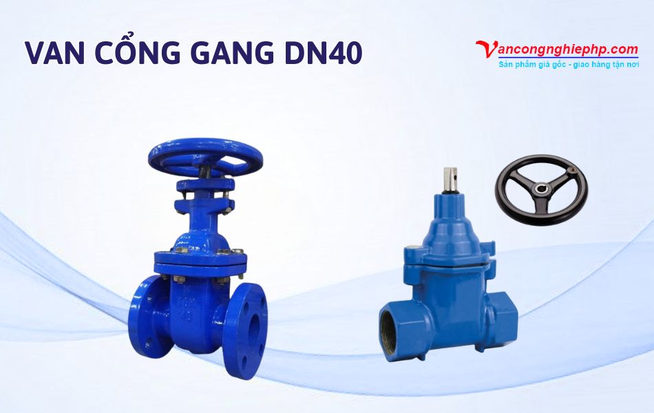 van cổng gang dn40