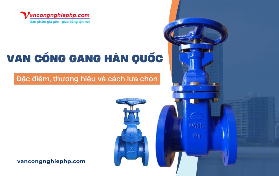 van cổng gang hàn quốc