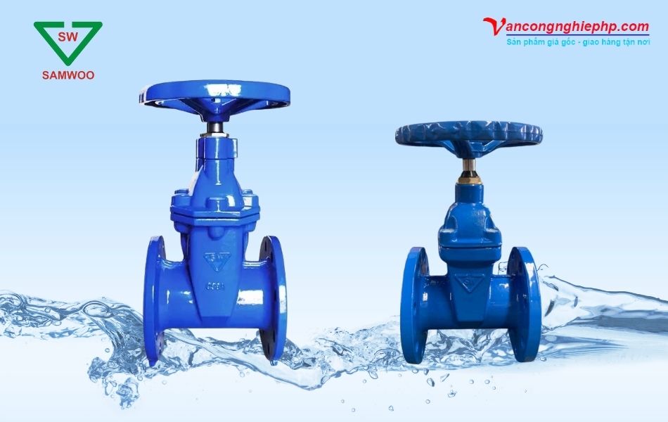 van cổng gang samwoo hàn quốc