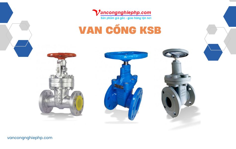 van cổng châu âu thương hiệu ksb