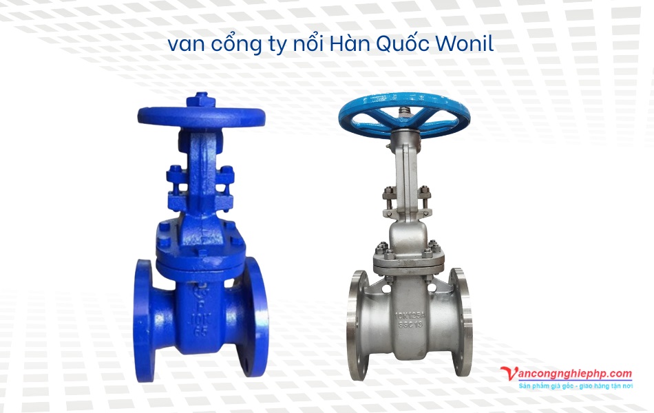 van cổng ty nổi wonil hàn quốc