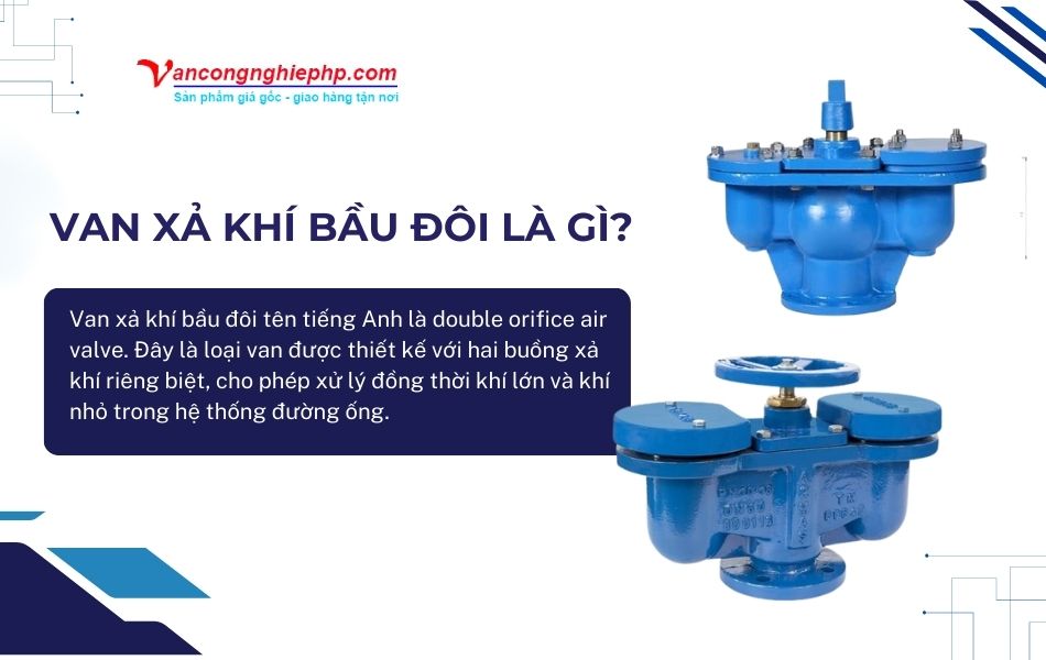 van xả khí bầu đôi là gì