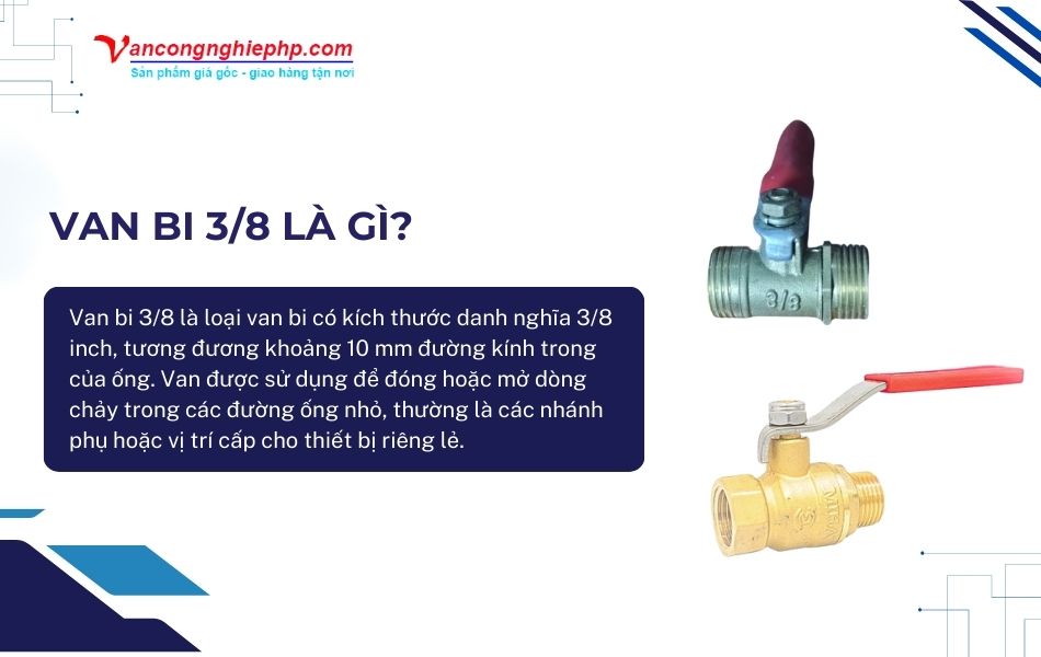 van bi 3/8 là gì