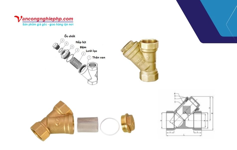 Các bộ phận cấu tạo cơ bản của y lọc đồng