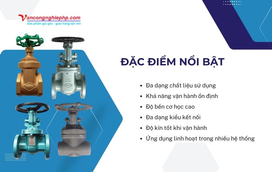 đặc điểm nổi bật van cửa toyo