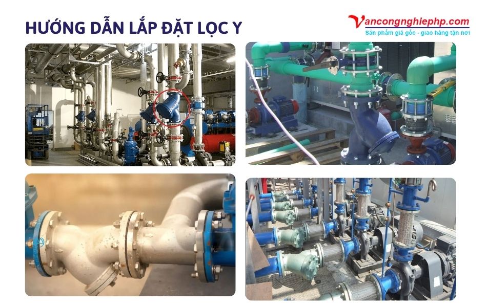 hướng dẫn cách lắp đặt y lọc