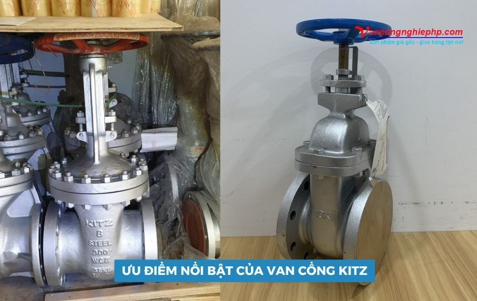 ưu điểm nổi bật van cổng kitz