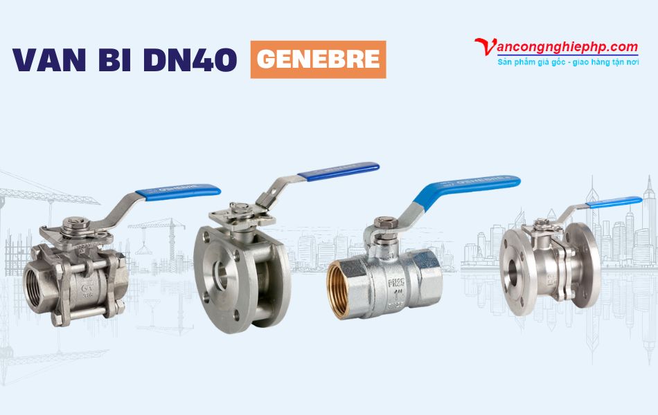 Van bi DN40 Genebre