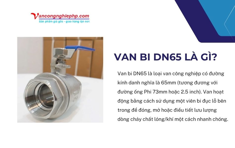 van bi dn65 là gì