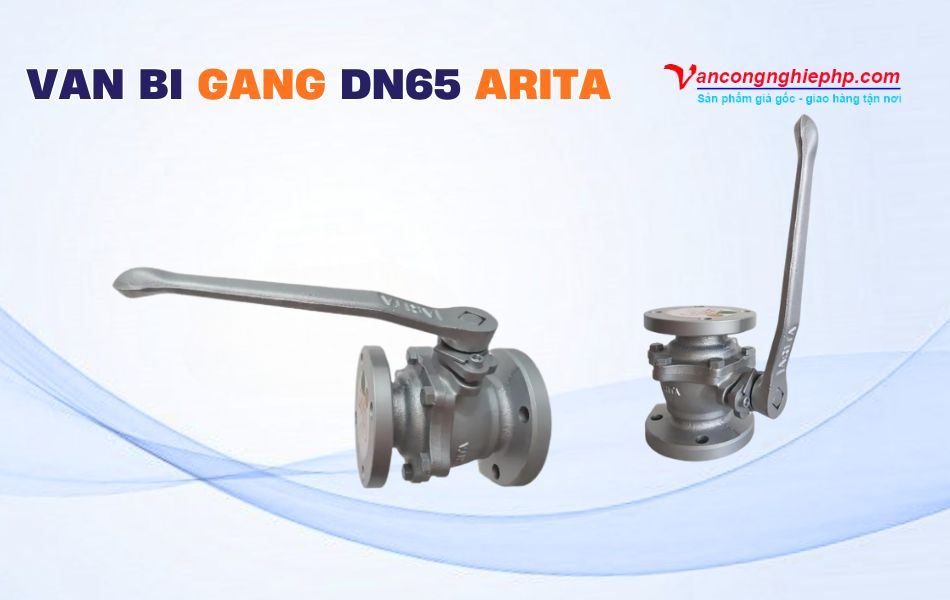Các model van bi gang DN65 thương hiệu Arita