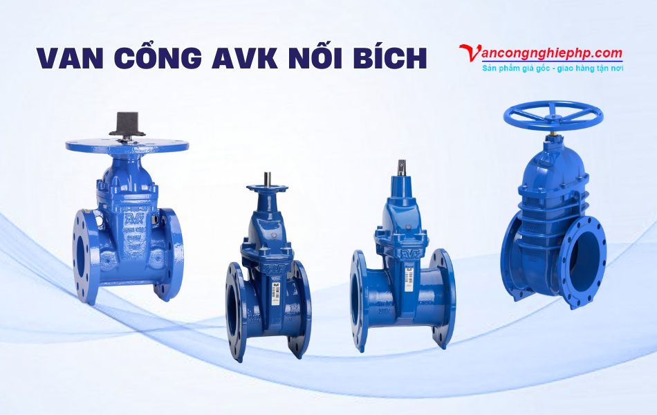 Các mẫu van cổng AVK nối bích