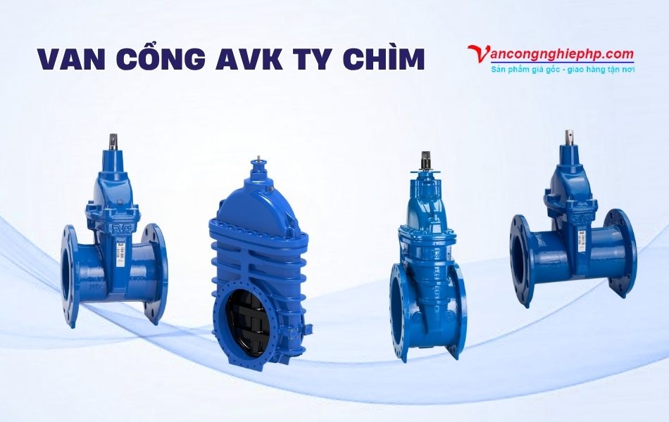 Các mẫu van cổng AVK ty chìm