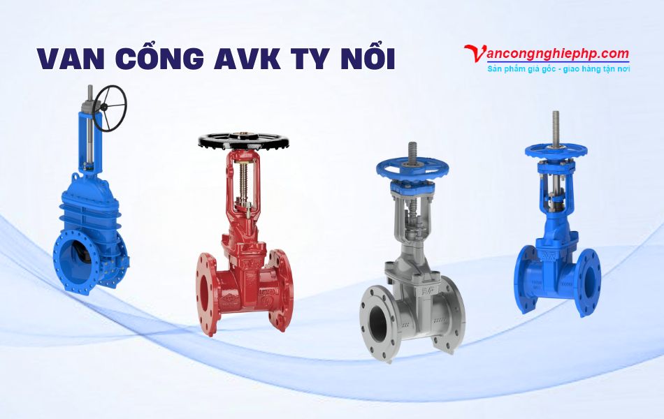 Các mẫu van cổng AVK ty nổi