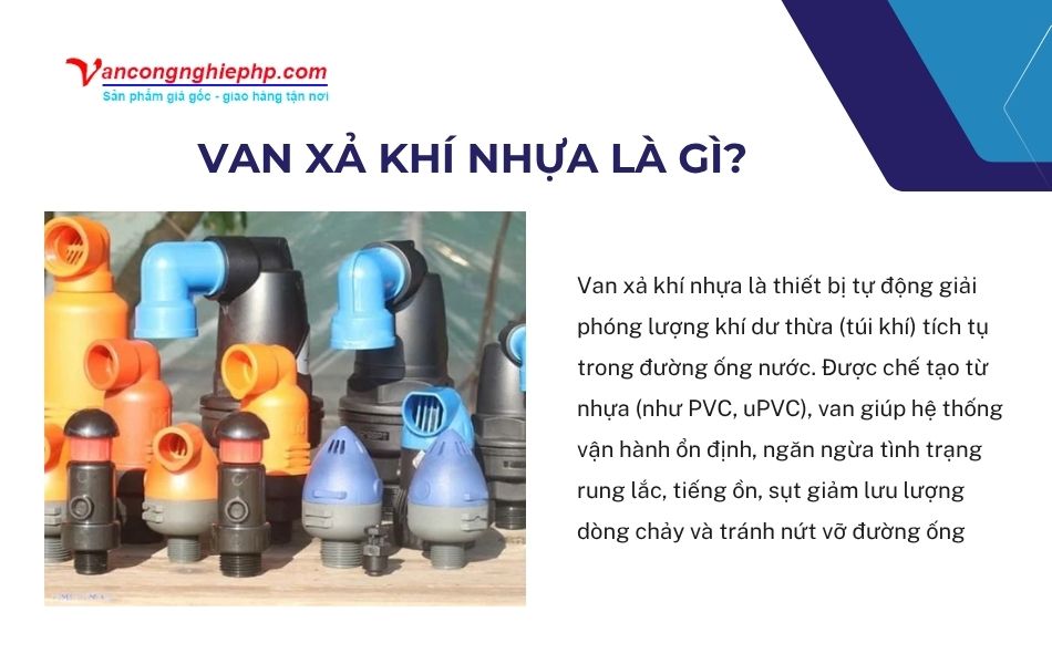 van xả khí nhựa là gì