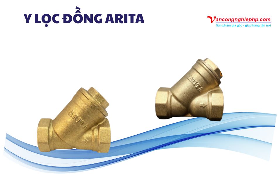 Các mẫu y lọc ren đồng thương hiệu Arita