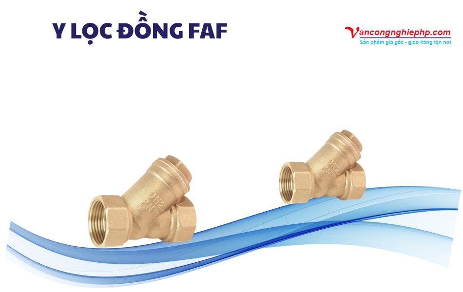 Các mẫu y lọc ren đồng thương hiệu FAF