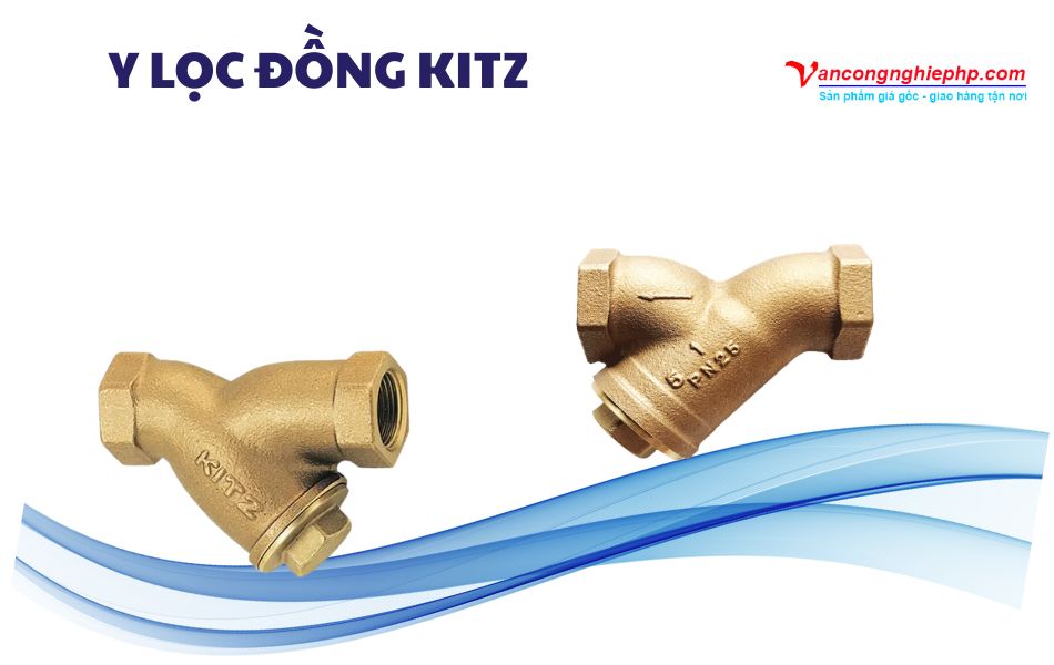 Các mẫu y lọc ren đồng thương hiệu Kitz