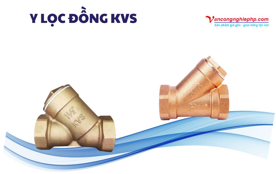 Các mẫu y lọc ren đồng thương hiệu KVS