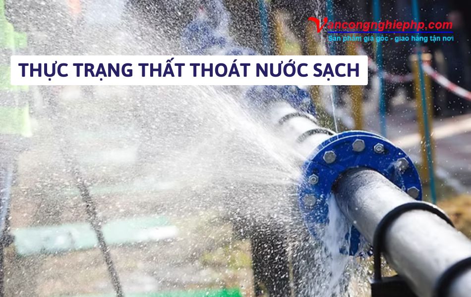 thực trạng thất thoát nước sạch hiện nay