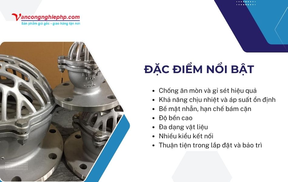 đặc điểm nổi bật rọ bơm inox