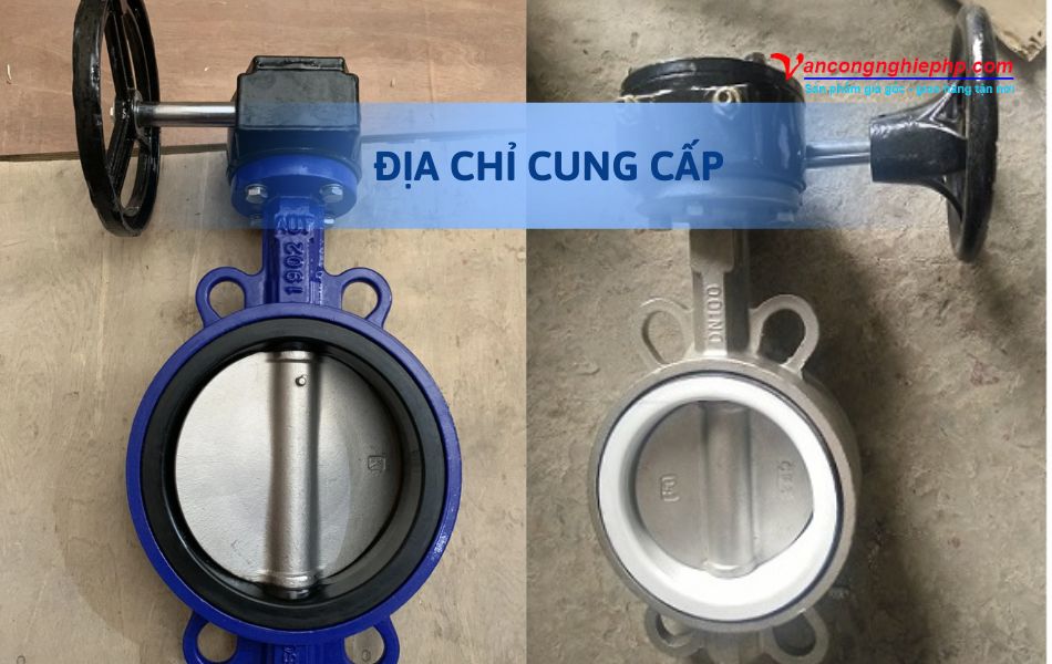 địa chỉ cung cấp van bướm tay quay chính hãng