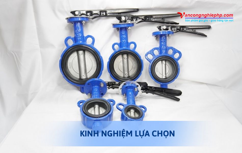 kinh nghiệm lựa chọn van bướm tay gạt