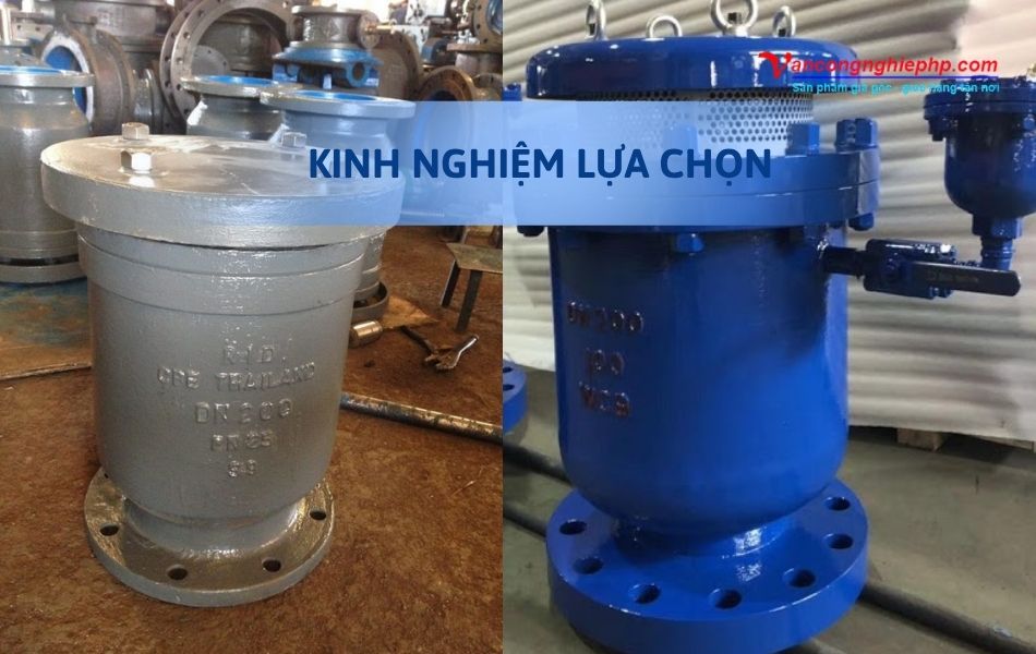 kinh nghiệm chọn mua van xả khí mặt bích