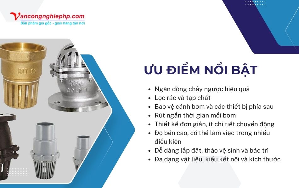 Đặc điểm nổi bật của dòng sản phẩm rọ bơm