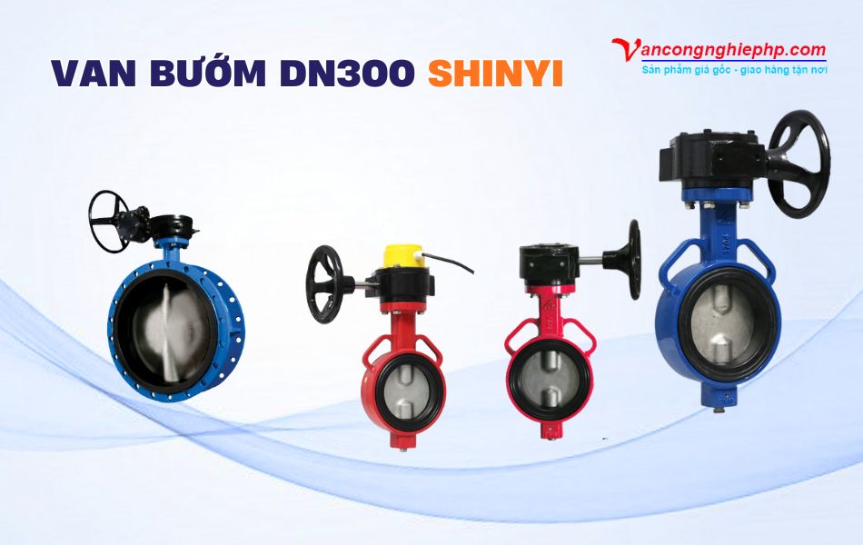 van bướm DN300 thương hiệu Shinyi