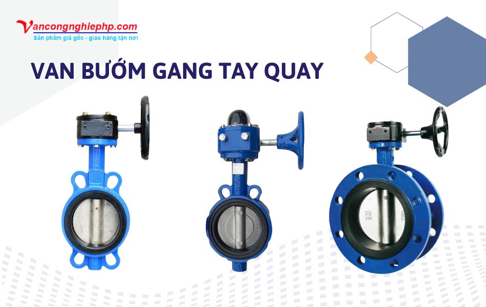 van bướm gang tay quay