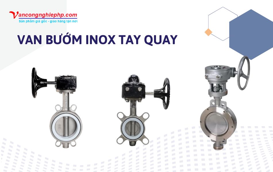 van bớm inox tay quay