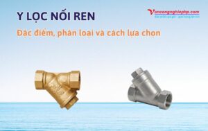 y lọc nối ren