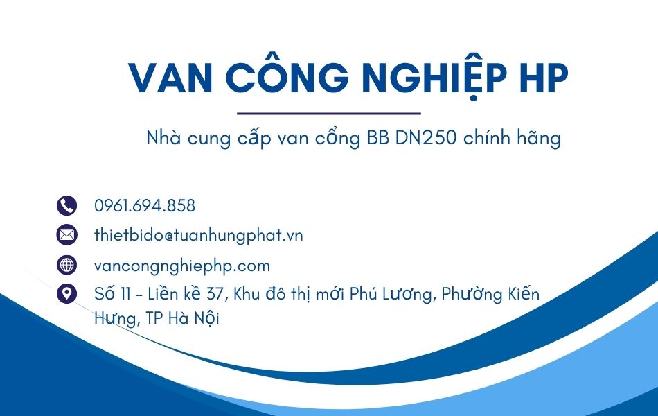 địa chỉ mua van cổng bb dn250