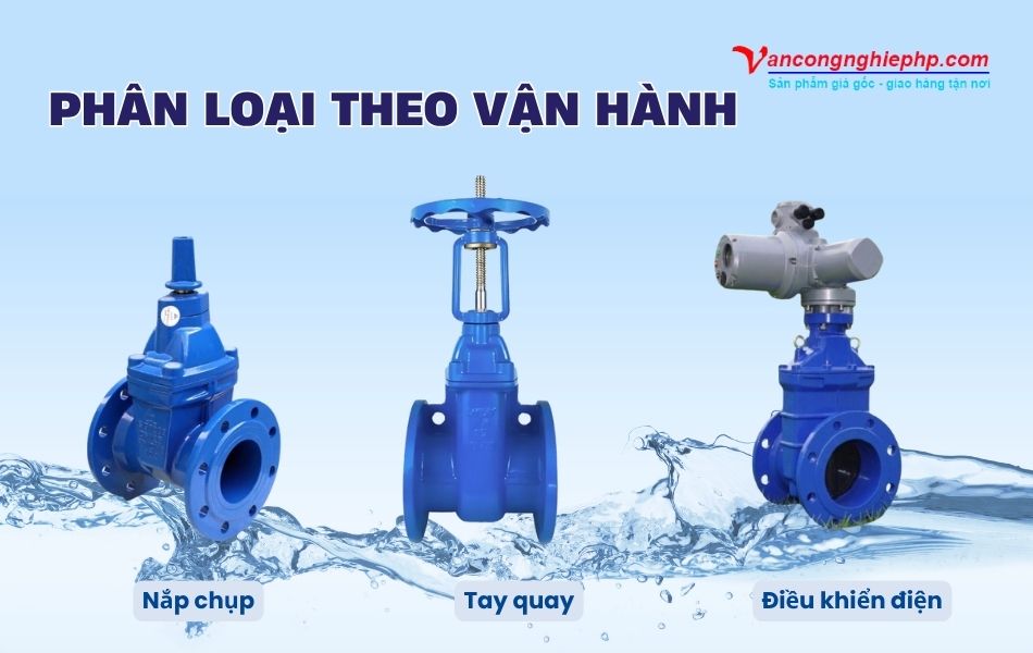 Phân loại van cổng BB DN125 theo vận hành