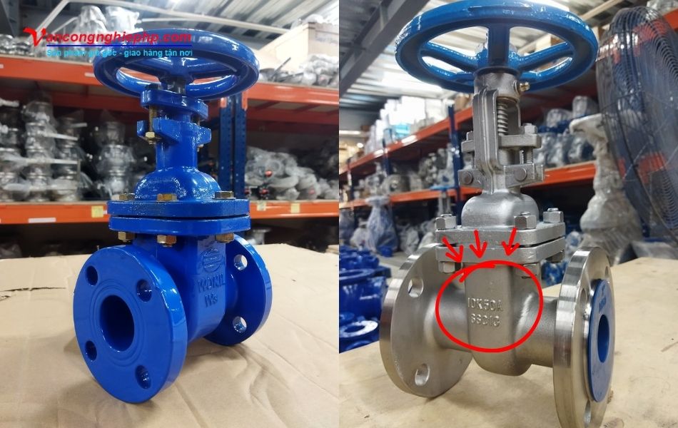 giới thiệu van cổng bb dn50