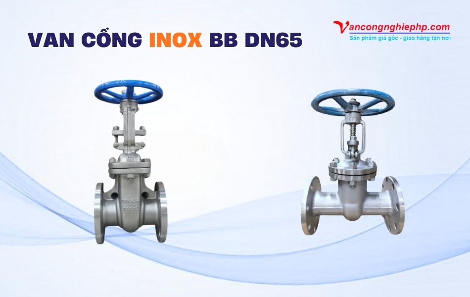 Van cổng inox BB DN65